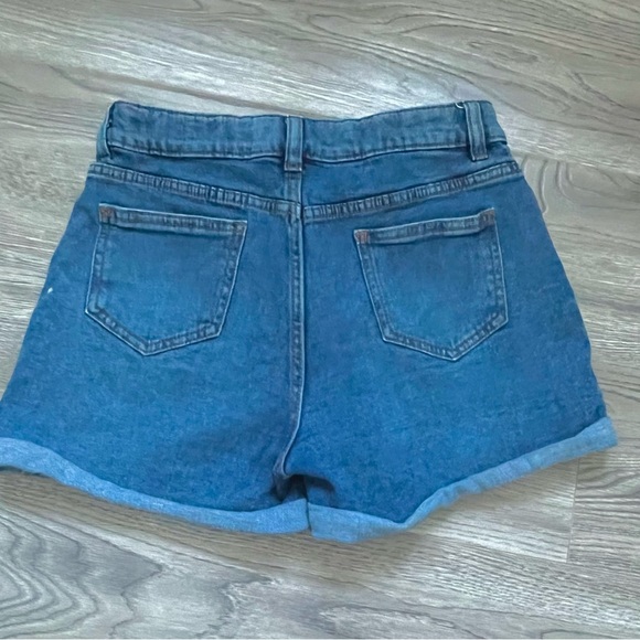 Women Denim Jean Shorts - Picture 2 of 3